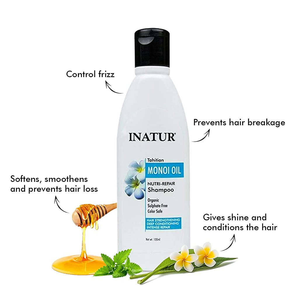 Inatur Tahitian Monoi Oil Nutri-Repair Shampoo