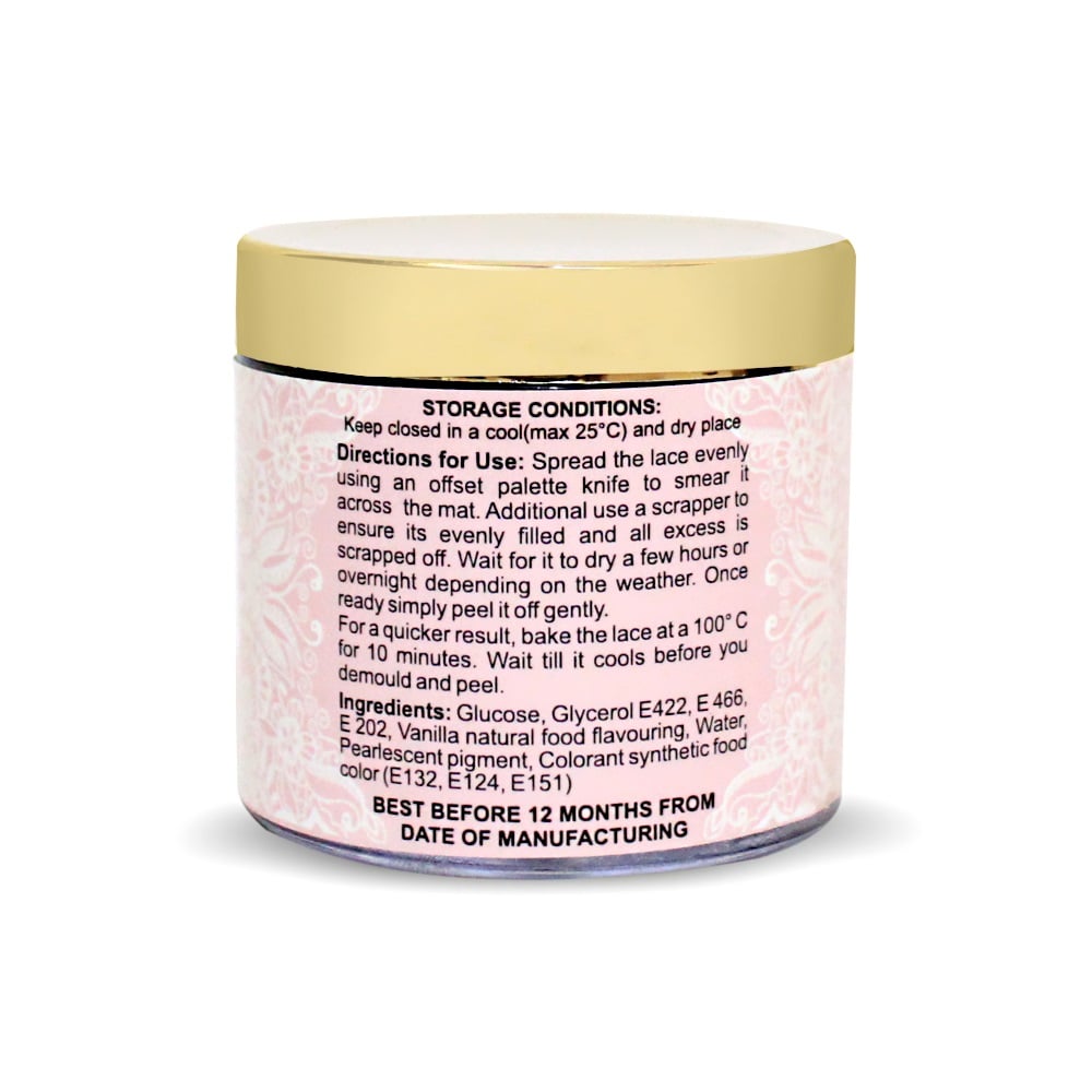 beaming black edible lace 100g