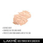 Lakme Rose Face Powder, Soft Pink, 40g