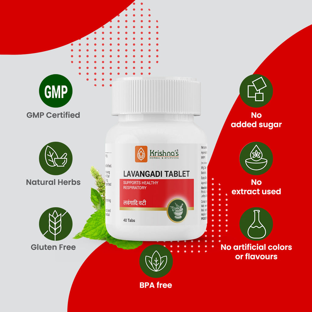 Krishna'S Herbal & Ayurveda Lavangadi Vati - Distacart