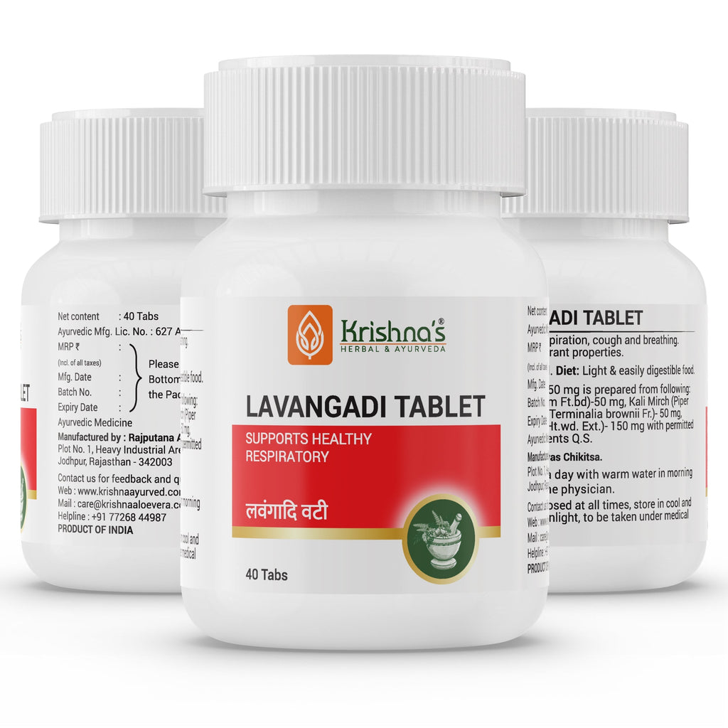 Krishna'S Herbal & Ayurveda Lavangadi Vati - Distacart