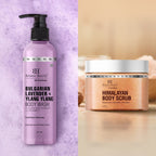 Botanic Hearth Bulgarian Lavender Bodywash & Himalayan Scrub