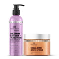 Botanic Hearth Bulgarian Lavender Bodywash & Himalayan Scrub