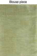 Mominos Fashion Olive Green Color Bhagalpuri Saree