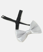 Manet Boys Solid Single Layer Bow - Silver