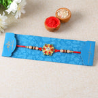 Meenakari Rakhi and 24 Pcs Ferrero Rocher Online