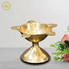 Brass Star Diya