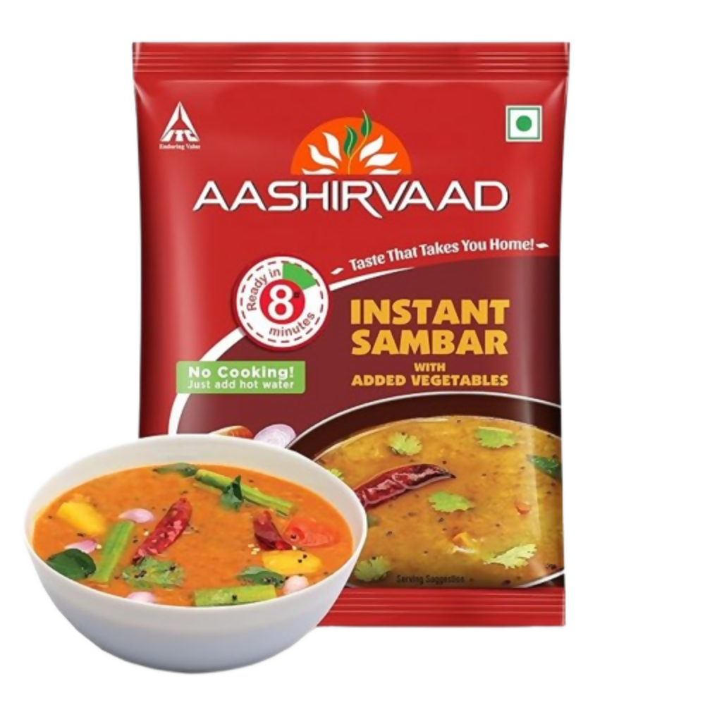 Aashirvaad Instant Sambar - With Added Vegetables - Distacart