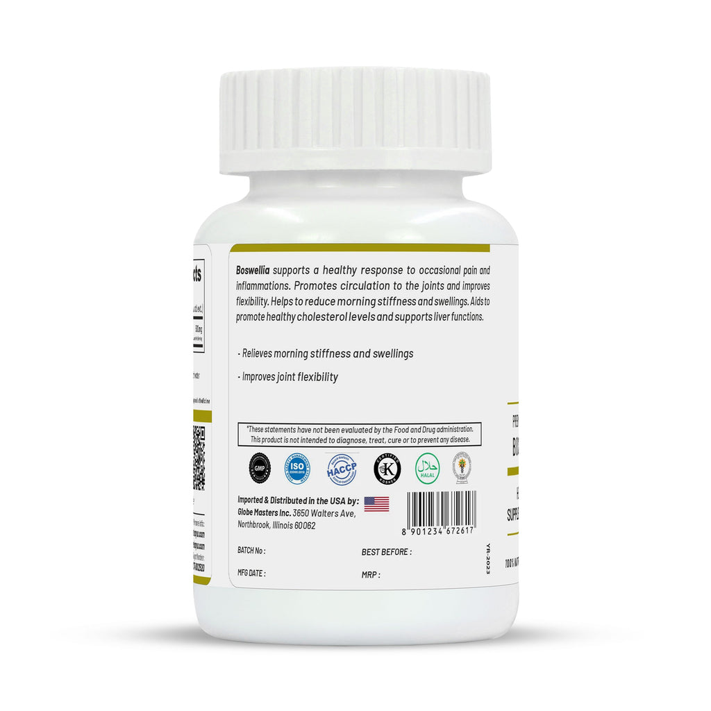 Life Aveda Premium Boswellia Capsules - Distacart