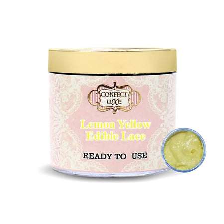 Confect Lemon Yellow | Edible Lace
