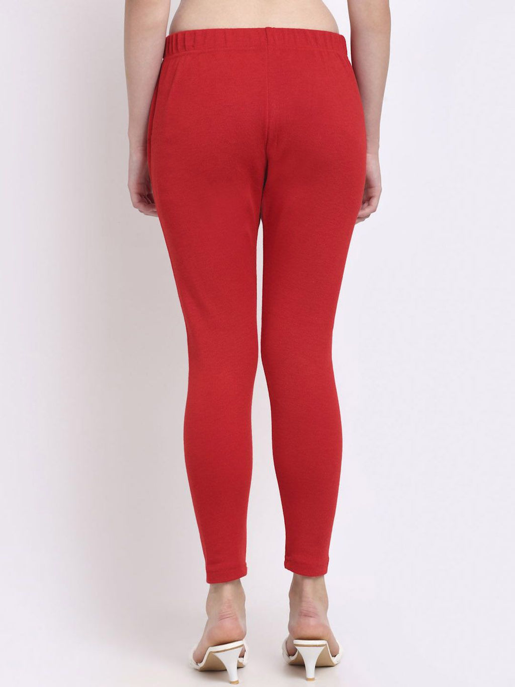 TAG 7 Women Knitted Ankle-Length Leggings