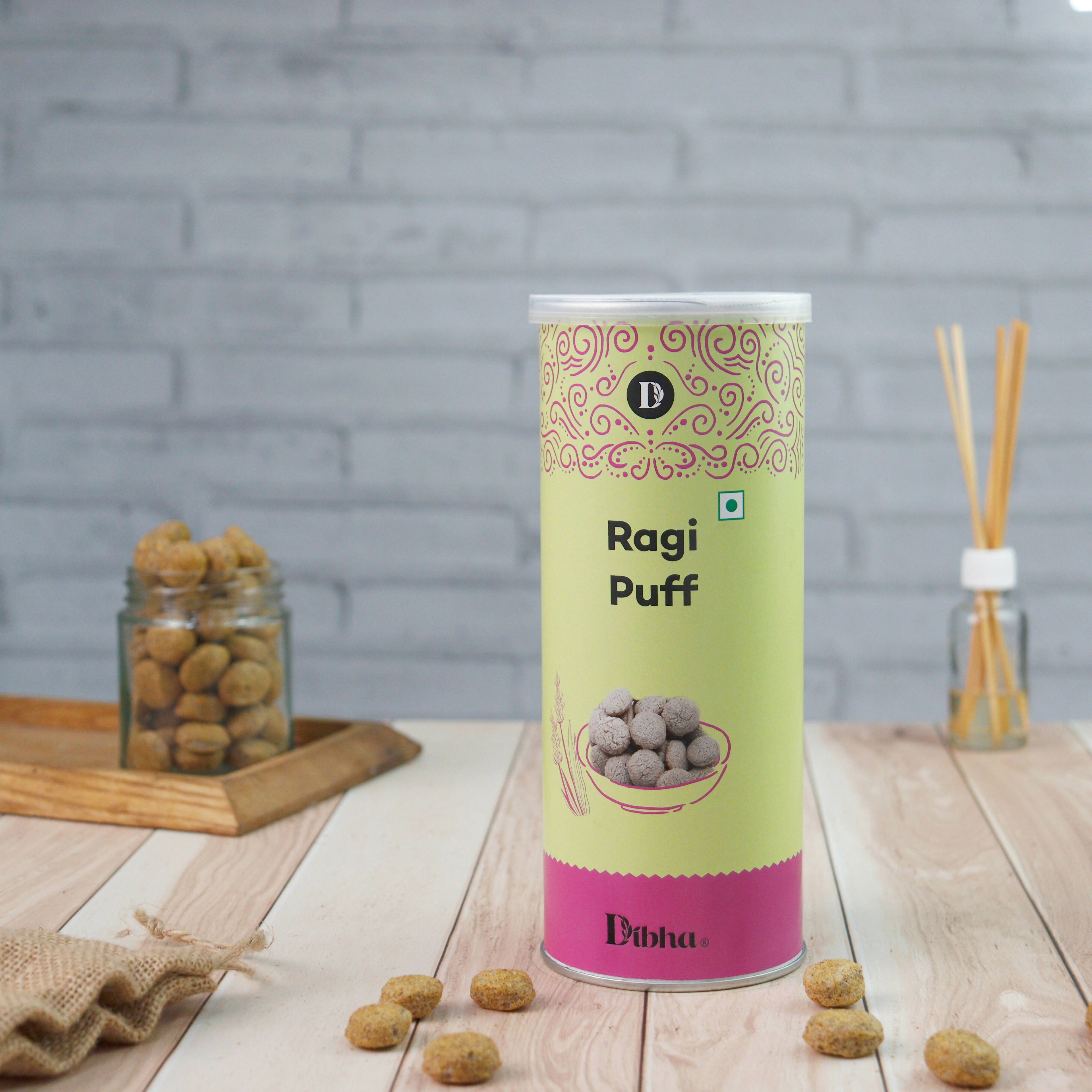 Dibha - Honest Snacking Ragi Puffs