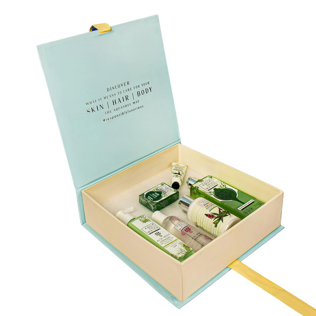 Aqua Shui Water Body Care Gift Set For Women 6-Piece Luxury Skincare Kit