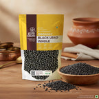 Pure & Sure Organic Black Urad Whole - Distacart
