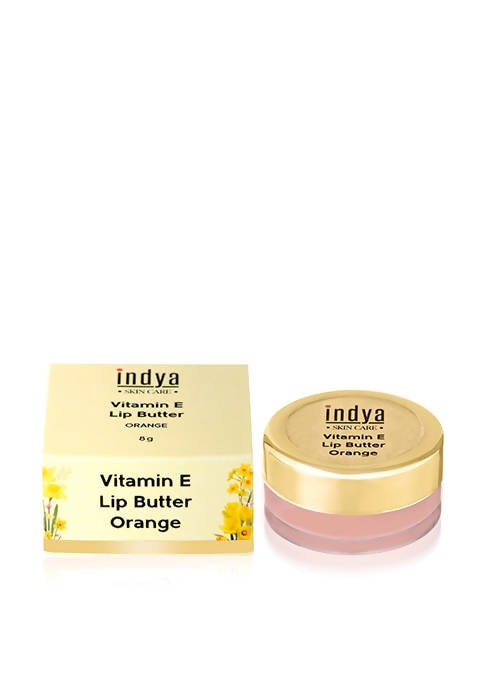 Indya Vitamin E Lip Butter - Orange