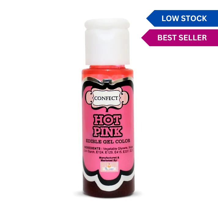 confect hot pink gel color br b 20 gms b