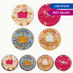 confect happy birthday toppers for cakes cupcakes cake decorations supplies 100gms ct 09