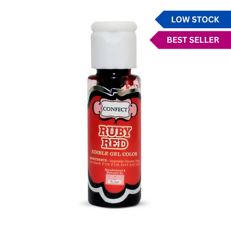 Confect Ruby Red | Edible Gel Color