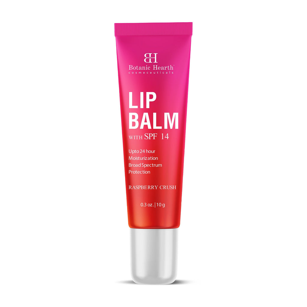 Botanic Hearth Raspberry SPF Lip Balm with Jojoba Oil, Vitamin E & Allantoin