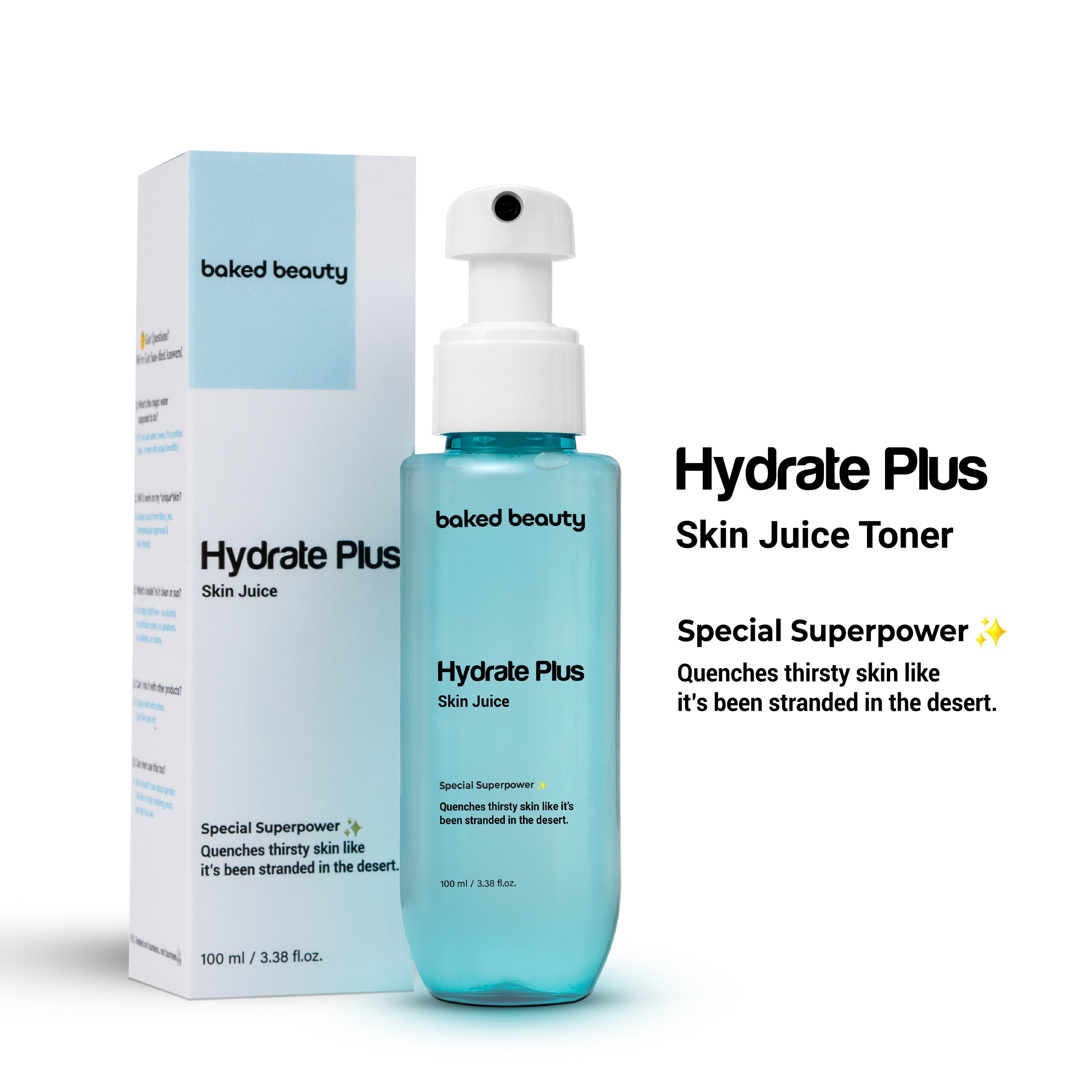 Baked Beauty Hydrate Plus Skin Juice - Hydrating Toner