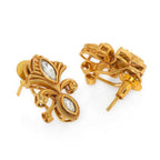 Golden Earrings (Gold) - Ruby Raang - Distacart