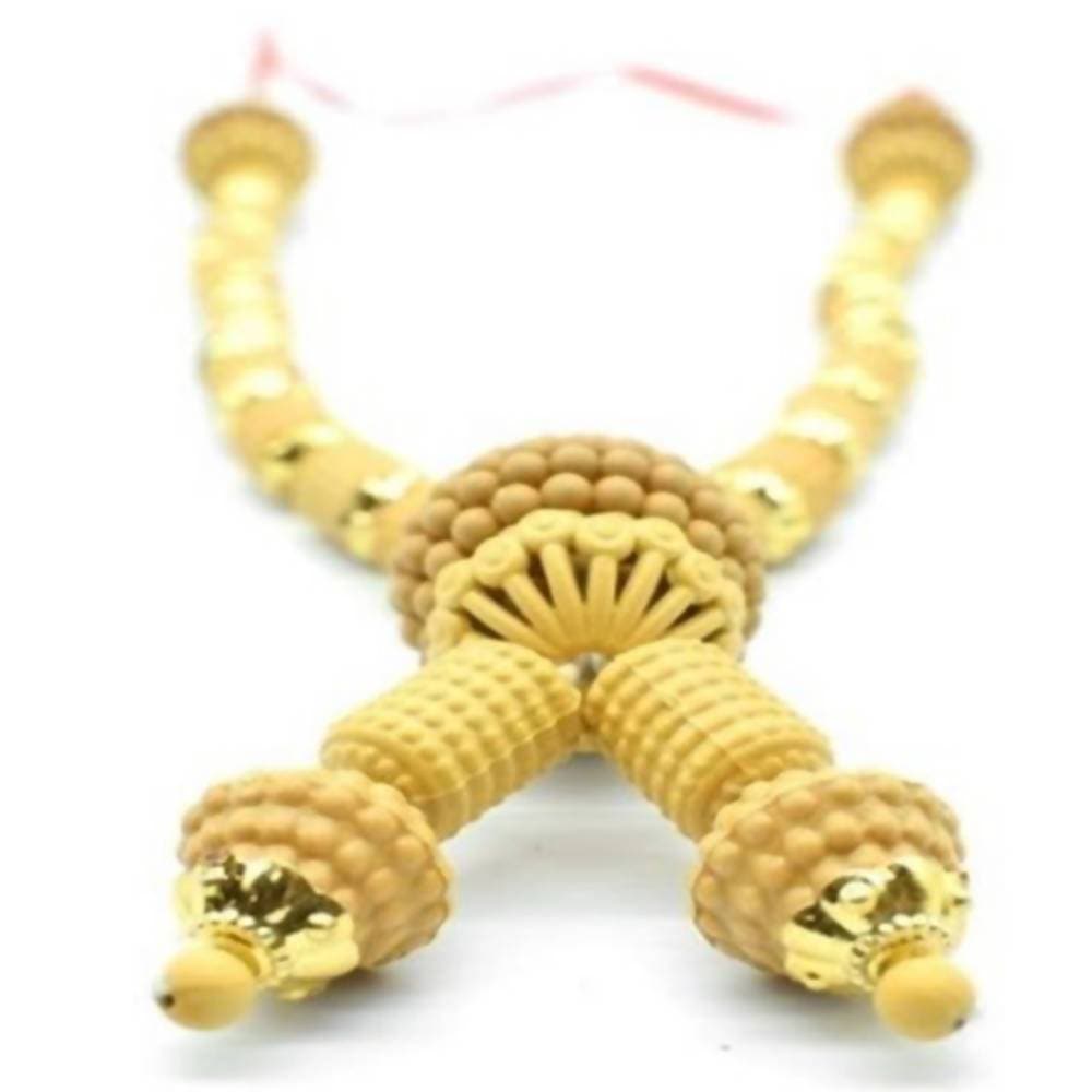 Puja N Pujari Multi Color Pearls Garland For God Idols - Limited Time Offer