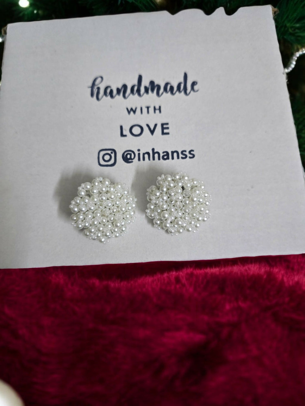 Inhanns Premium Everyday Studs - Pearl - Distacart