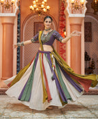 AI Fashion Multi Color Viscose Rayon Designer Navratri Lehenga Choli Collection