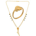 AanyaCentric Gold-plated Mangalsutra & Ring Set - Distacart