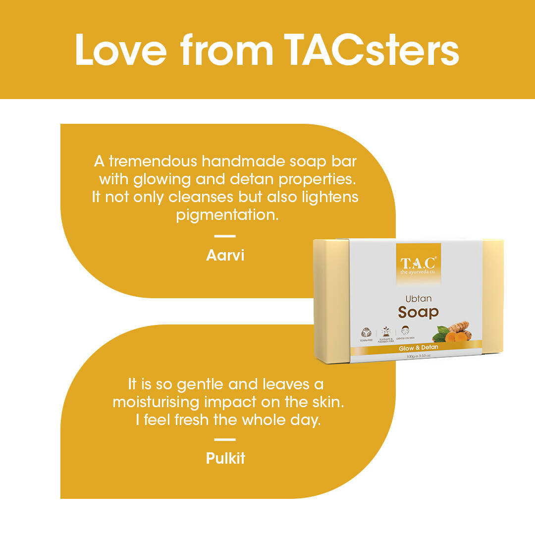 TAC - The Ayurveda Co. Ubtan Soap