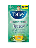 Tetley Super Mint Detox Tea Bags - Distacart
