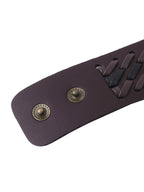 NVR Men's Brown Leather Bracelet - Distacart