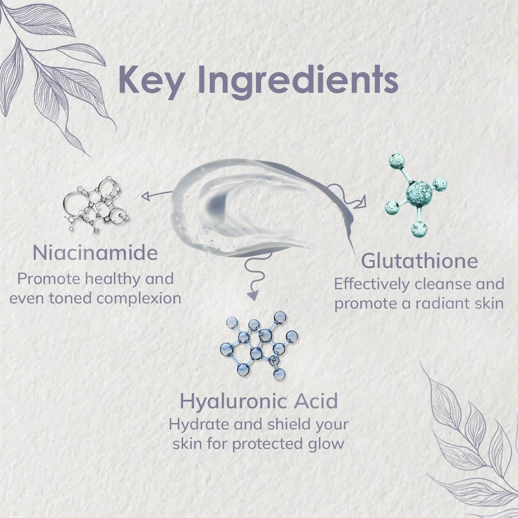 NatAura Glutathione Facial Cleanser