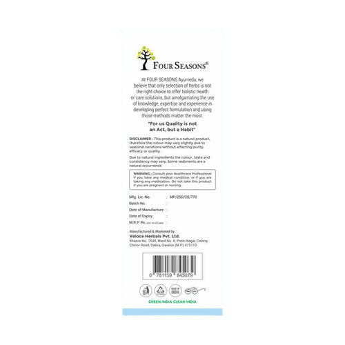 Four Seasons Kidney Care Juice - Distacart