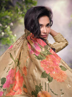 Anaita Chiku Embroidered Silk Stitched Plazo suit - Distacart