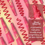 Faces Canada Peptide Gloss Lip Balm - Blush Bloom 02
