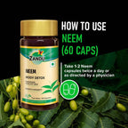 Zandu Neem Body Detox Capsules ingredients