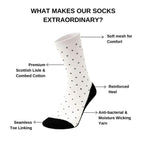Socksoho Luxury Men Socks Love in Paris Edition