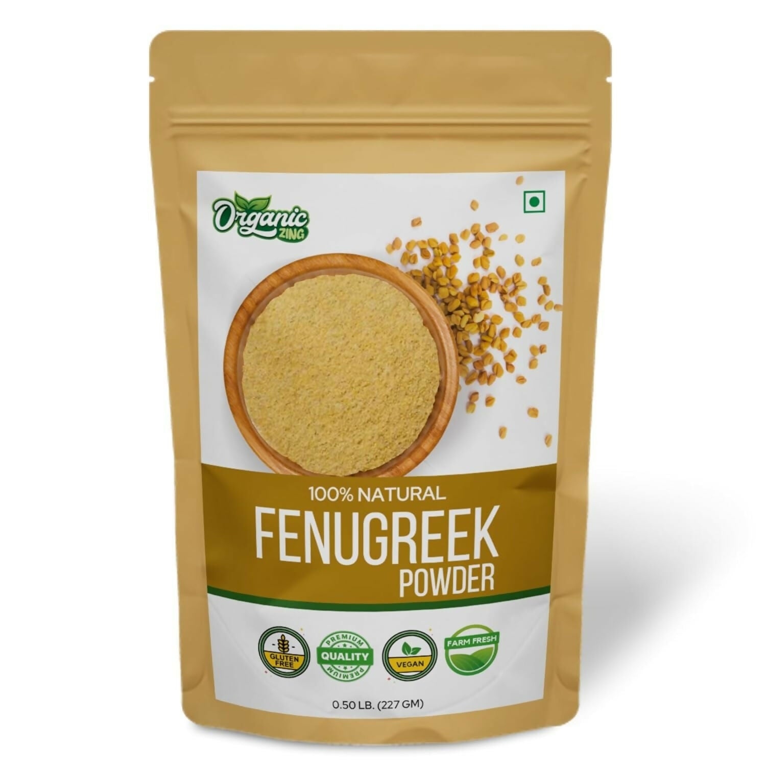 Organic Zing Fenugreek Powder - Distacart