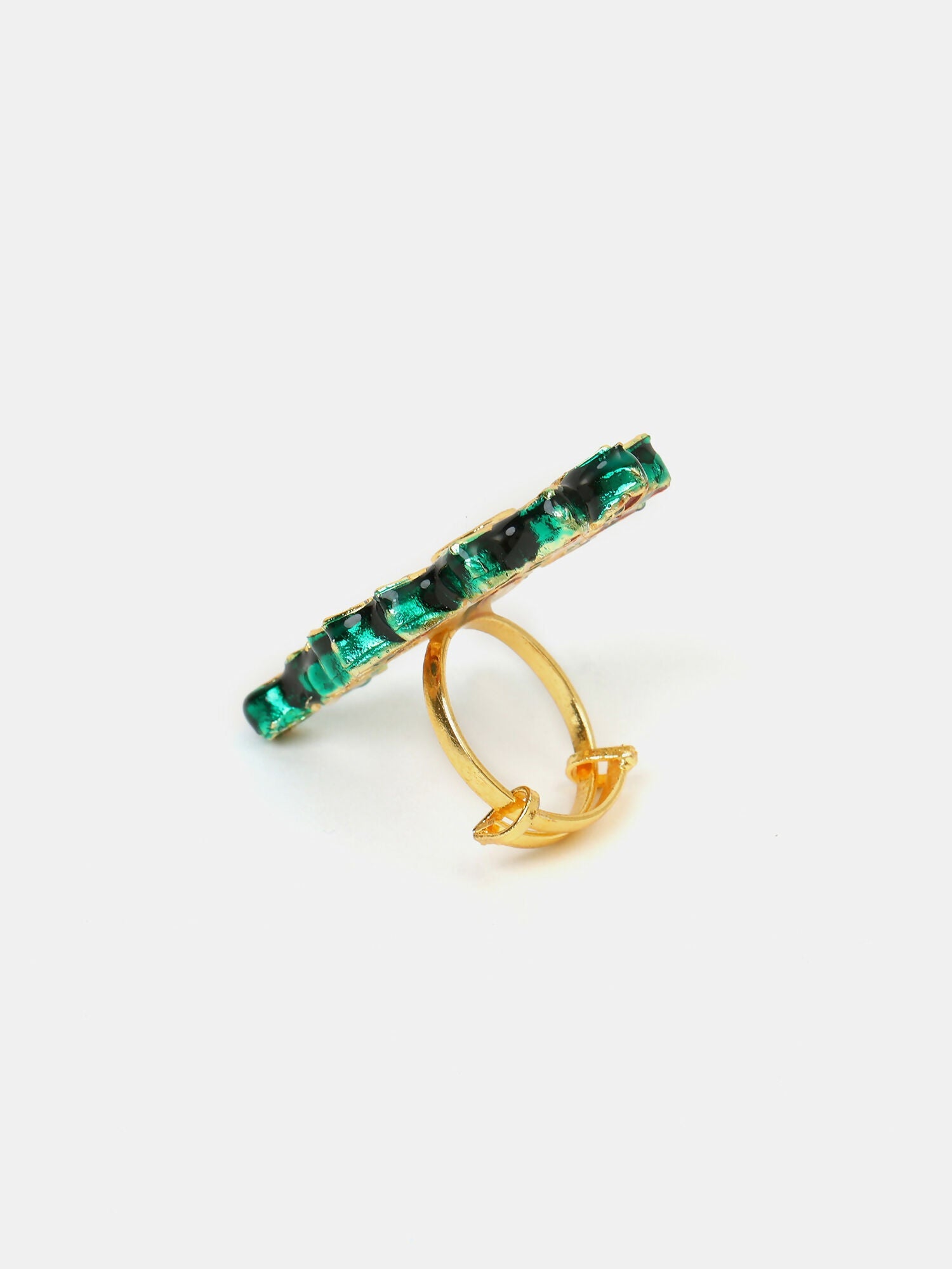 Ruby Raang Kundan Raaj Ring