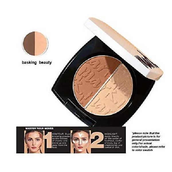 Avon Mark Dual Glow Cheek Color & Highlighter (Basking Beauty)