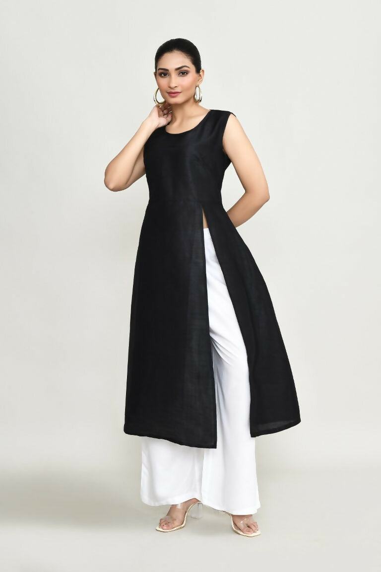 Joban Fashion Black Rayon Tunic