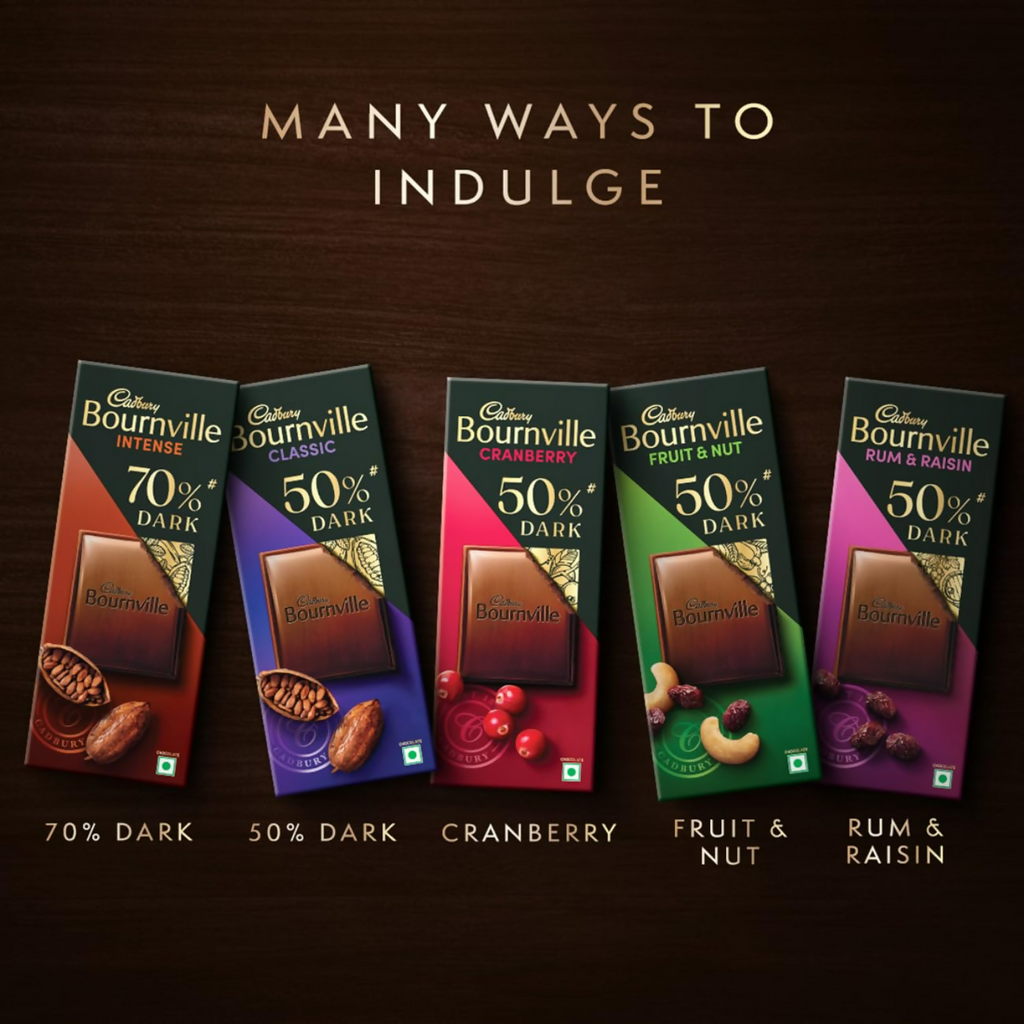 Cadbury Bournville Rich Cocoa Dark Chocolate Bar