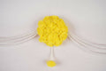 Kundan HandiKrafts Yellow Rose Bunch Thoranna - Distacart