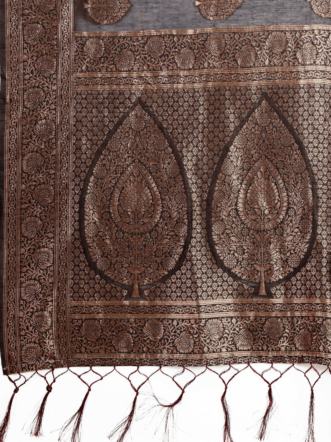 Shree Shyam Fashion Cotton Black Saree - Distacart