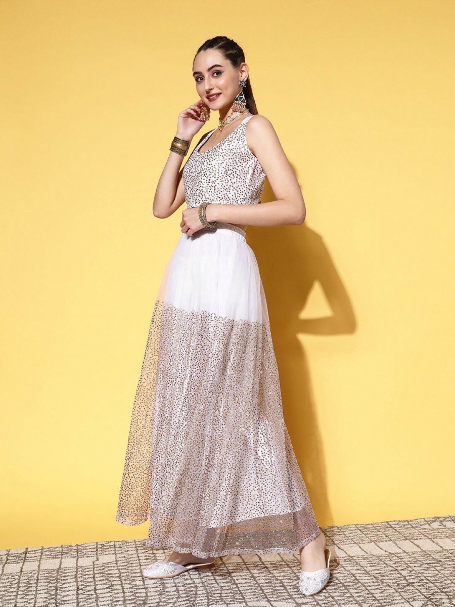 Ahalyaa women's wear Traditional wear lehenga choli - White