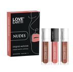 Love Earth Liquid Mousse Matte Lipstick - Nudes