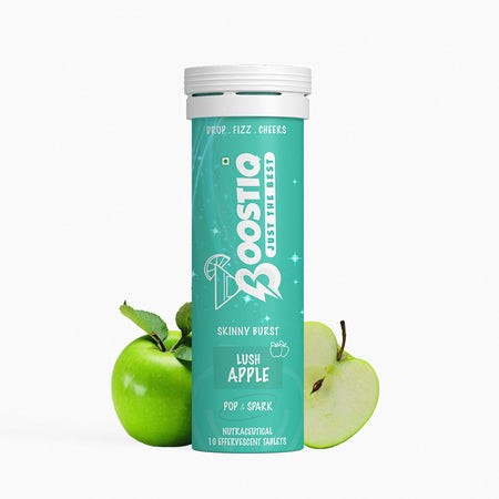 BOOSTIQ Pop & Spark Effervescent Tablets - Lush Apple