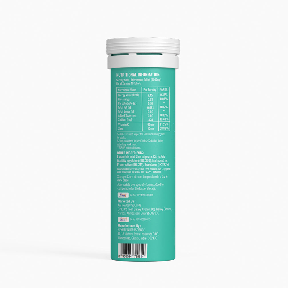 BOOSTIQ Pop & Spark Effervescent Tablets - Lush Apple
