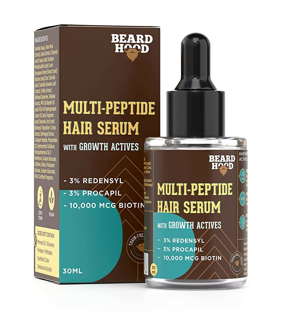 Beardhood Multi-Peptide Hair Growth Serum